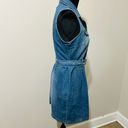 Love Tree New! Belted Button Up Denim Mini Dress Size M Photo 7