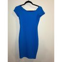 Bisou Bisou  Blue Pencil Bodycon Dress Size 4 Photo 12