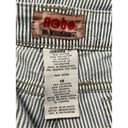 No Bo Vtg Y2K  No Boundaries Striped Cropped Jeans Capri Jeans XL 38” Waist Photo 4