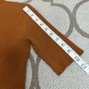 MM.LaFleur M.M. Lafleur short sleeve orange sweater Photo 6