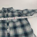 Disney  “Take Me To Neverland” Plaid Print Flannel Top Photo 5