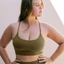 Girlfriend Collective  Float Juliet Bra in Fern Green Size Small Photo 0