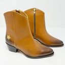 Krass&co NEW Thursday Boot . Sedona Country Star Brown Ankle Zipper Western Booties 7.5 Photo 1