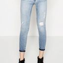 ZARA Light Wash Mid Rise Skinny Jeans - 4 Photo 0