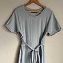 Tuckernuck  Pomander Place Slate Blue Sawyer Dress Belted Photo 5