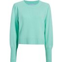 Hill House  The Cropped Silvie Merino Wool Sweater in Ocean Wave Size S Photo 8