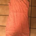 Acemi Pink Lace Dress Photo 0