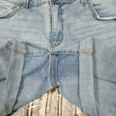 Time & Tru  Light Wash Denim Shorts Mid-Rise Stretch Cotton Waist 30 Sz 10 Photo 3