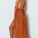 Burnt Orange Long Dress Photo 2