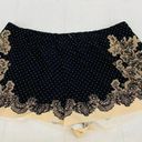 Commando  Antique Lace Print Boxer Short Cream Black Size Large Photo 0