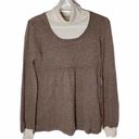 BCBGMAXAZRIA  Y2K layered look babydoll sweater size M Photo 0