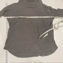 prAna  womens Funnel neck Sweatshirt top shirt pullover small gray Photo 3