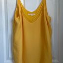 Violet+Claire  yellow tank top cami v neck womens size XL Photo 0