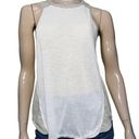 Sweaty Betty  Women’s Size M White Heather Gray Reflective Sleeveless Tank Top Photo 0