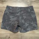 prAna  Olivia 4.5" Gravel Camo Gray Stretch Hiking Shorts Size 10 Photo 3