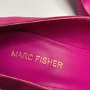 Marc Fisher  Women Heels Shoes Open Toe Pink Orange Red Vegan Stilettos Sz 8.5 Photo 2