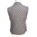 Karen Scott Laura Scott Lightweight Quilted Vest Gray Size Large Photo 1