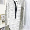 Ace & Jig  1/2 Button Polka Dot Long Sleeve Tunic Women’s Size XS Photo 0