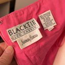 Oleg Cassini Women’s Vintage  Black Tie Neiman Marcus pink beaded dress size 10 Photo 6