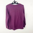 Orvis  Burgundy Modal Blend Long Sleeves Crewneck Pullover Sweatshirt, Medium Photo 1