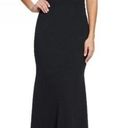 Dress the Population Jodi V Back Trumpet Hem Maxi Gown Black Photo 0