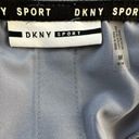 DKNY  Women's Slate Blue Sport Racerback Logo Athletic Athleisure Tank Top Size M Photo 3