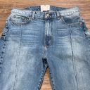 Revice Denim Revice Two Toned Star Jeans Collection Star Back Patch Skinny Cropped Blue Sz 32 Photo 2