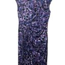 Dress Barn Ladies Scrunch Purple Career Business Spring Summer Dress SZ 4P Photo 0