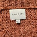 Pink Rose Women's Pullover Sweater Photo 2