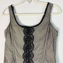 Frederick's of Hollywood  Corset Bustier Sexy Top Lace Mesh Medium Black Y2K Vtg Photo 1