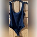 Free People  Romance In Rome Bodysuit Size Med color-black NWOT Photo 2