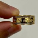 Michael Kors Gold-Tone Brass Eternity Ring Size 5 Photo 0