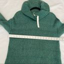 Caslon  Green Cowl Neck Tunic Sweater Photo 6