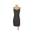 American Eagle  Black Floral Lace Sleeveless Tank Bodycon Mini Dress Size 8 Photo 14