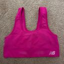 New Balance Pink Sports Bra Photo 1