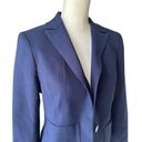 Krass&co NY &  Womens Navy Blue Jacket Blazer Size 12 P Photo 2