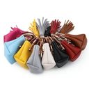 None NIB Mini Keyring / Key Charm Coin Purse Keychain Pendant with Tassel Photo 7