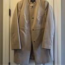 Apt. 9  khaki Long pea coat size small Photo 2