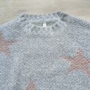 Wishlist  Oversize Gold Star Sweater Small/Medium Photo 6