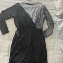 EXPRESS *BRAND NEW* Never worn Tri colored Sequin mini Dress! Photo 3