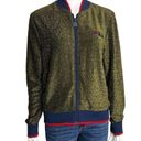 FILA  Star Gold Shimmer Bomber Jacket Size Medium Photo 2