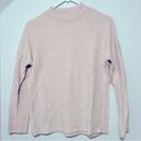 Tresics Light Pink Mock Neck Pullover Sweater Photo 2