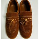 Rusty Vintage Rare 70s Skateboards Made in Spain   Suede Tassels Shoes Sz 10 Photo 3