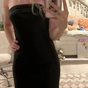 Black Silk Dress Size XS Photo 4