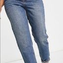 Topshop  mid-blue wash mom jeans size 32 Photo 0