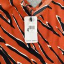 Naked Zebra  Tiger Stripe Cami Top Women's Medium Orange/Black Spaghetti Strap Photo 11