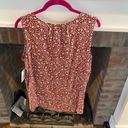 Sonoma NWT  Paisley Floral Red Tank size Medium Brand New Photo 2