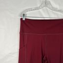 American Eagle Maroon Red The Everything Pocket Legging Athletic Pants XL Reg Photo 1