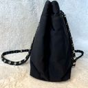 Salvatore Ferragamo  Black Nylon Vala Chain Shoulder Bag Photo 4