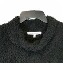 Carole Hochman Black Sherpa Fluffy Pullover High Neck Top Women 3X Photo 1